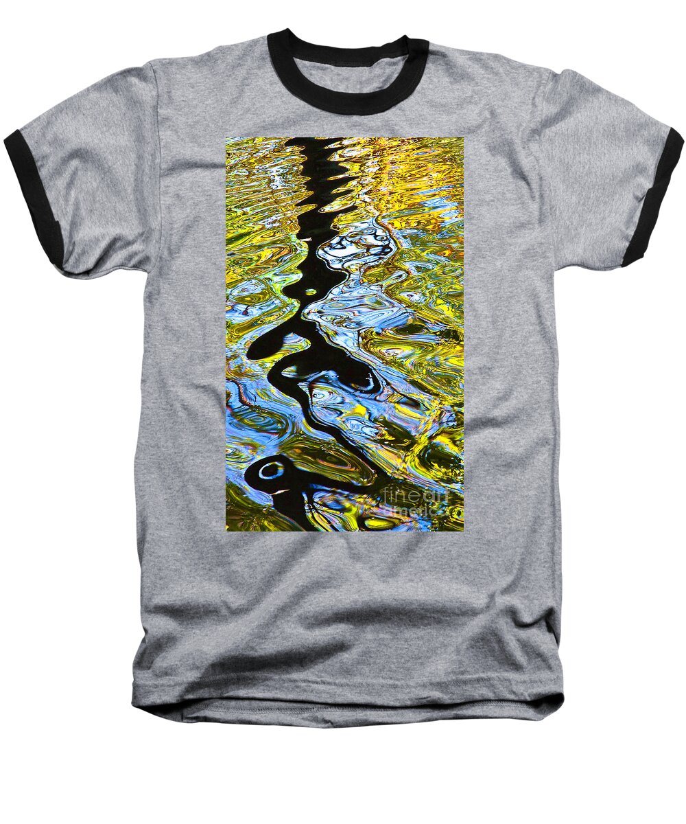 Water Baseball T-Shirt featuring the photograph Mill Pond Reflection by Tom Cameron