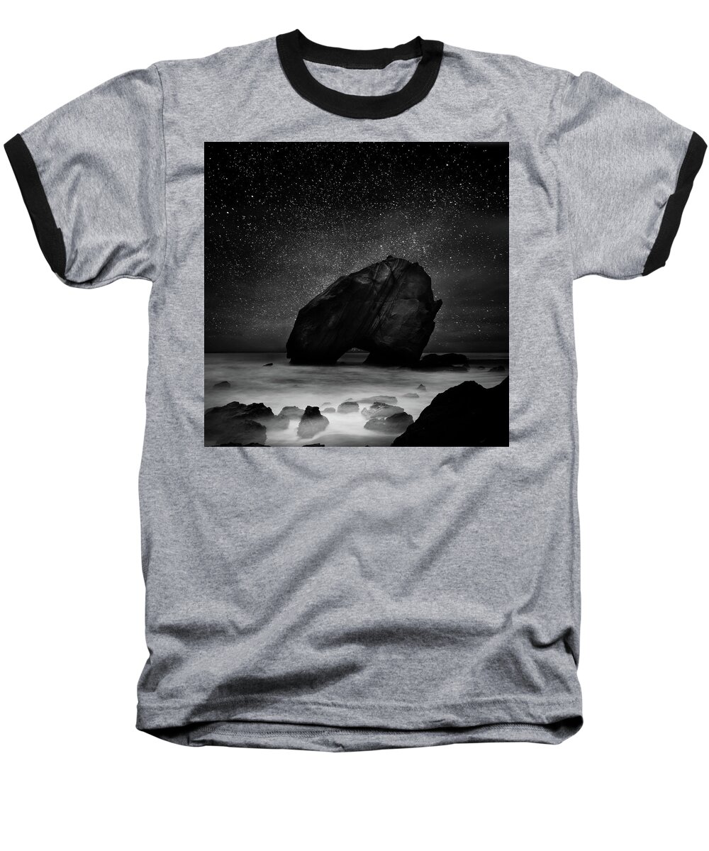  Baseball T-Shirt featuring the photograph Night guardian #1 by Jorge Maia