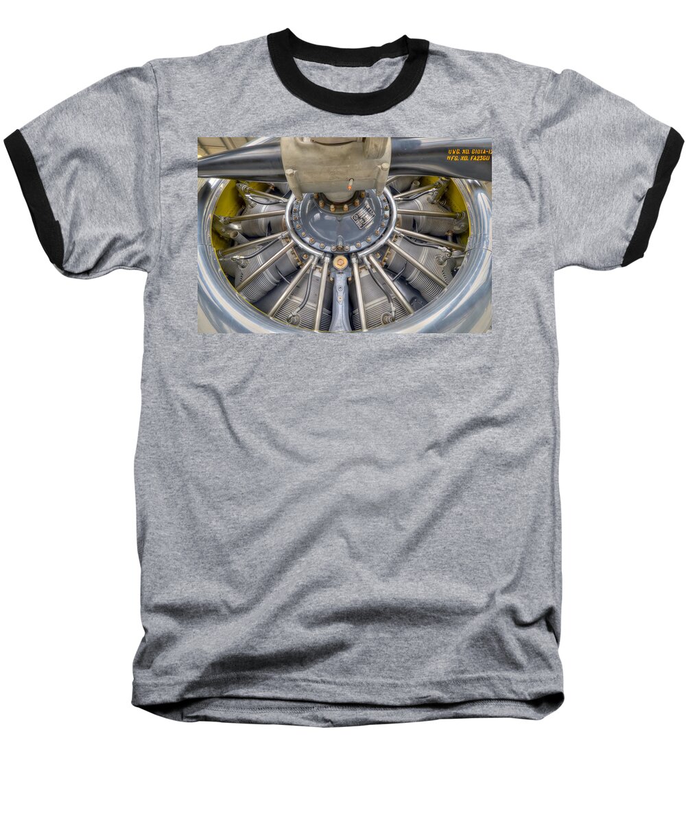 Plane Baseball T-Shirt featuring the photograph Power #1 by Craig Incardone