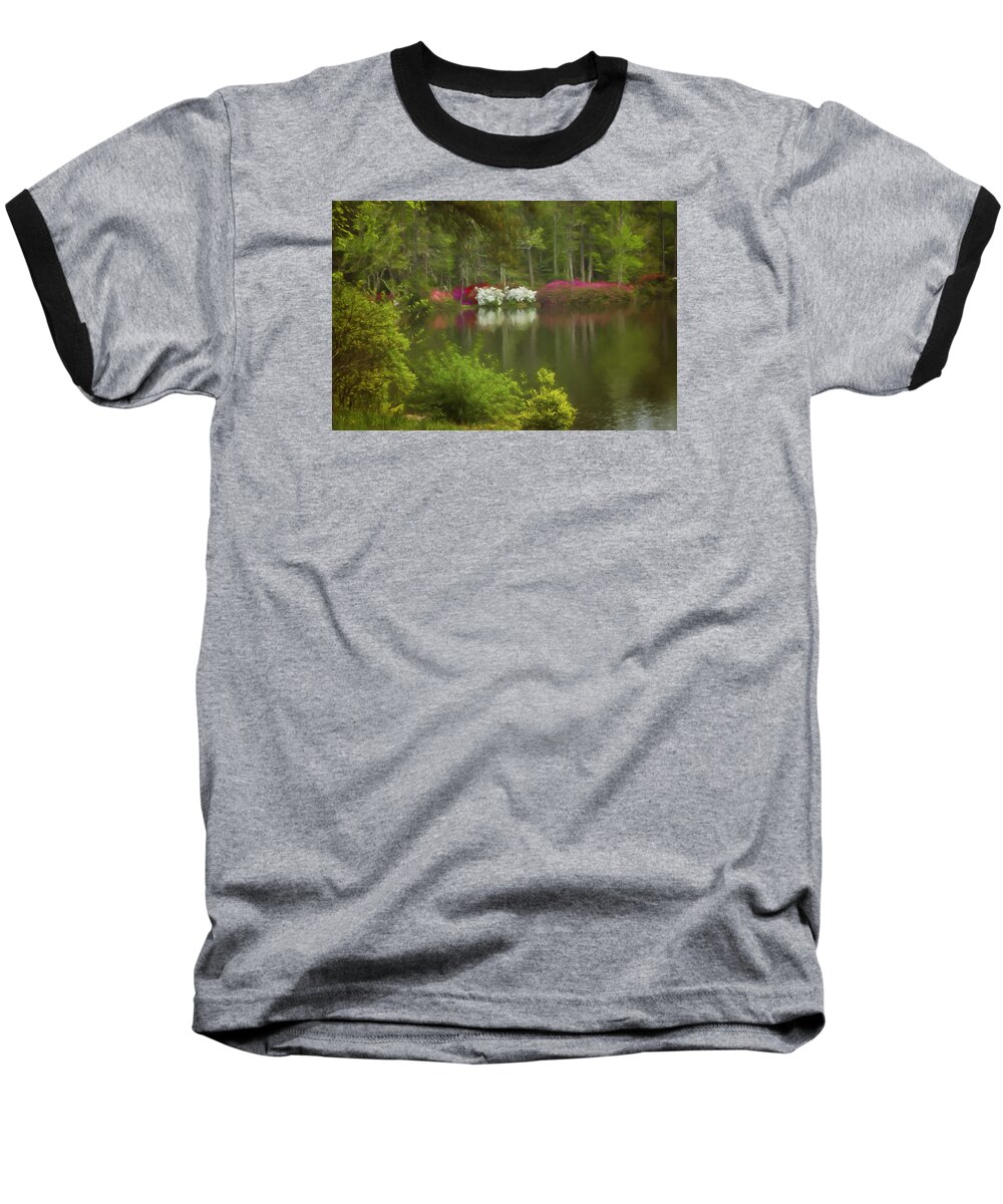Landscape Photography Baseball T-Shirt featuring the photograph Spring Daze #1 by Mary Buck