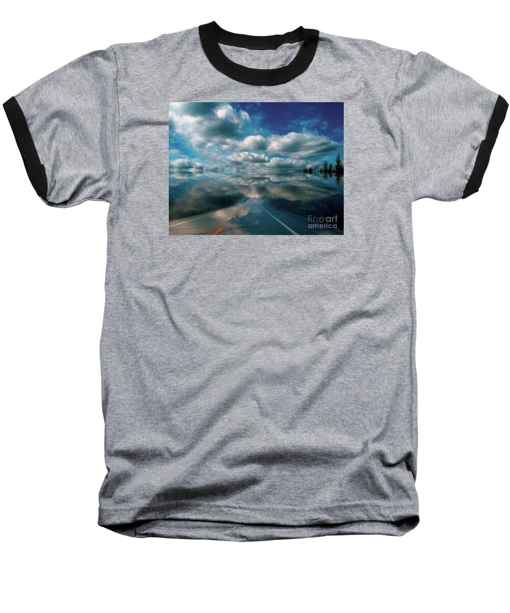 Dreamy Baseball T-Shirt featuring the photograph The Dream by Elfriede Fulda