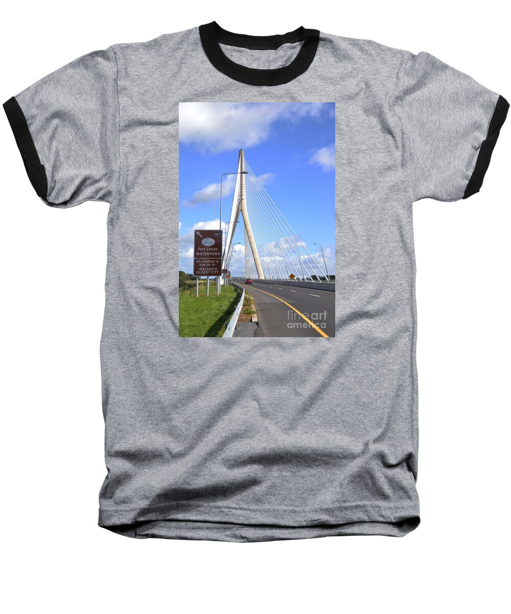 Landscape Baseball T-Shirt featuring the photograph The Thomas Francis Meagher bridge #1 by Joe Cashin