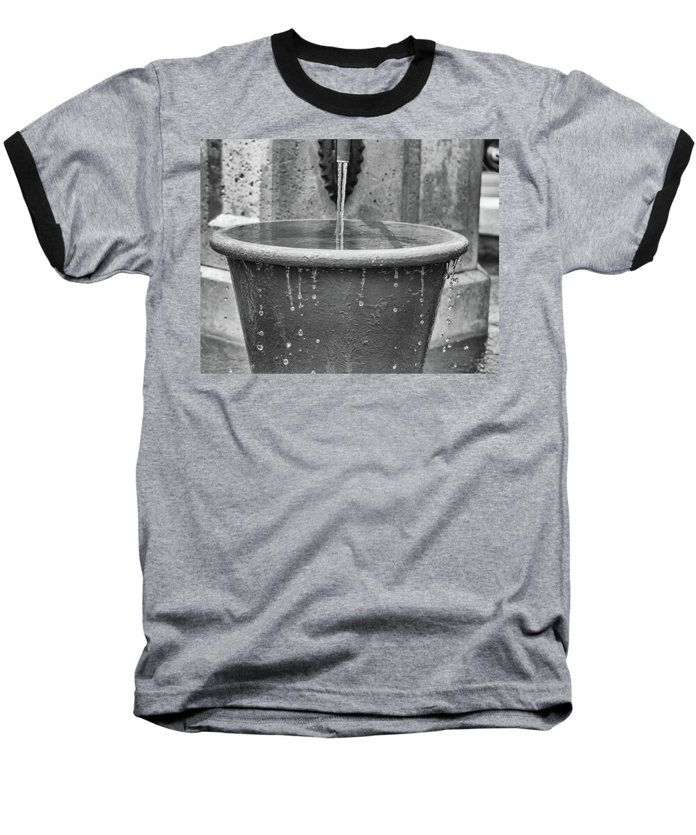 Water Baseball T-Shirt featuring the photograph Don't Wast Water by Dennis Dugan