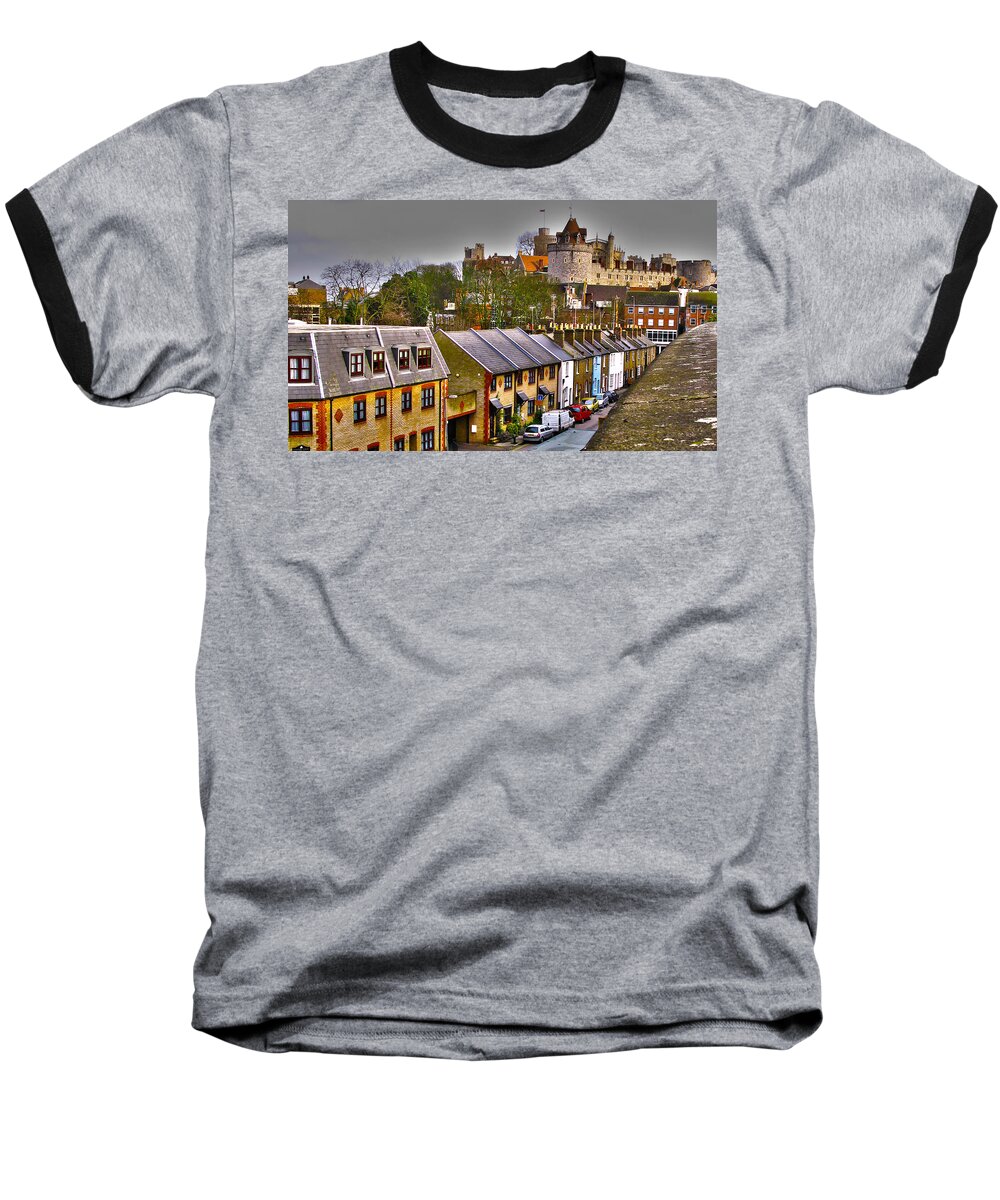 Windsor Castle Baseball T-Shirt featuring the photograph Windsor Castle #1 by Jack Schultz