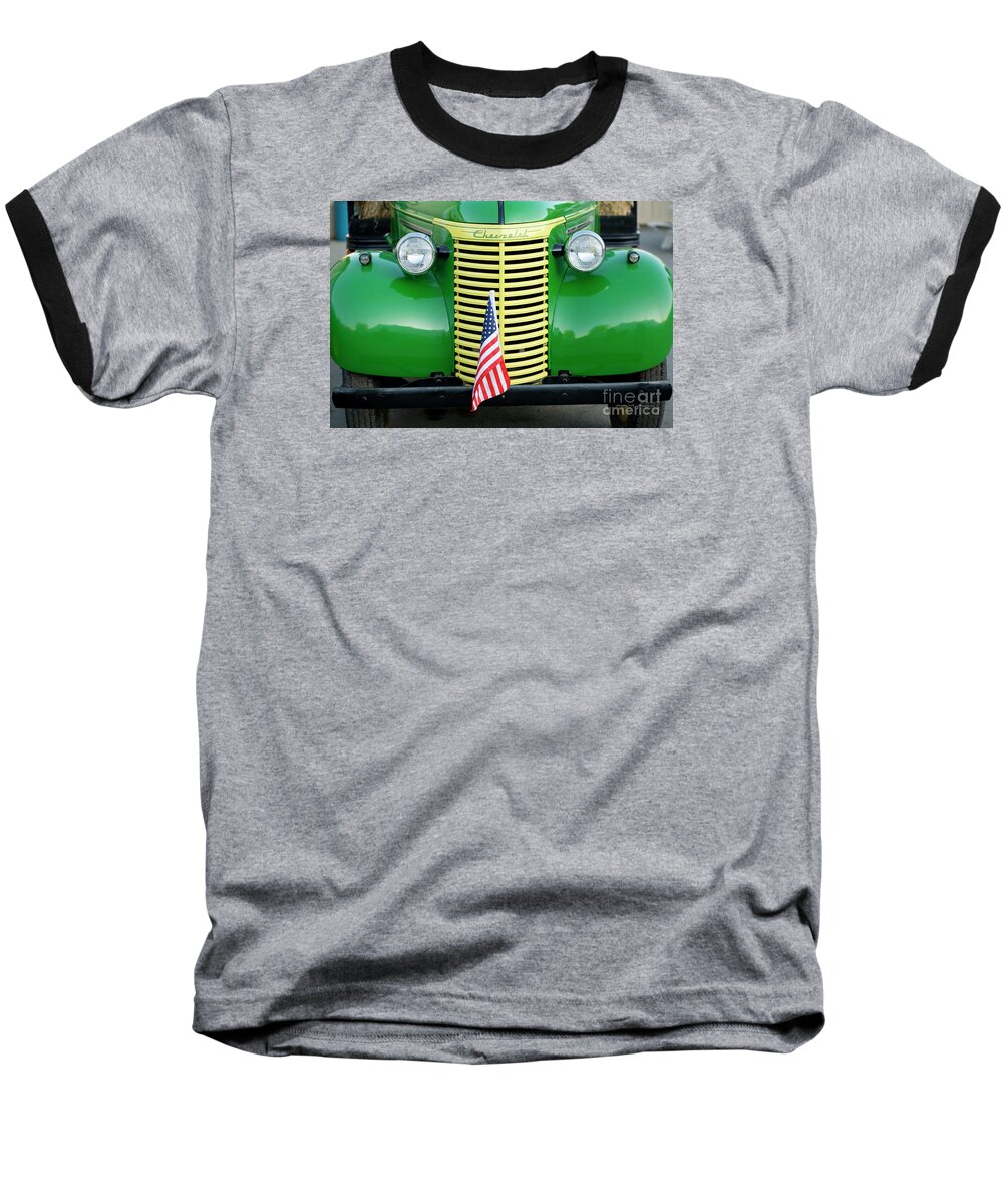 Classic Baseball T-Shirt featuring the photograph 1940 Chevrolet truck #2 by George Robinson