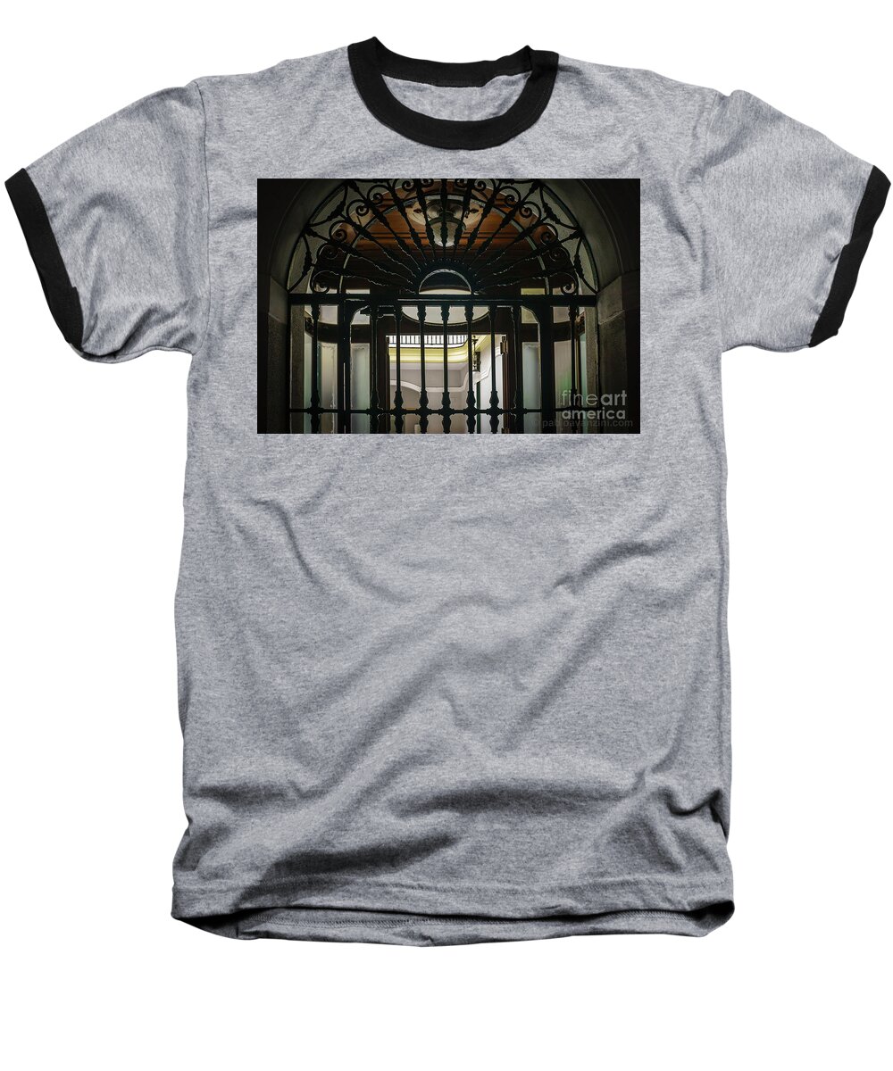 Airbnb Baseball T-Shirt featuring the photograph Apartment in the Heart of Cadiz #1 by Pablo Avanzini