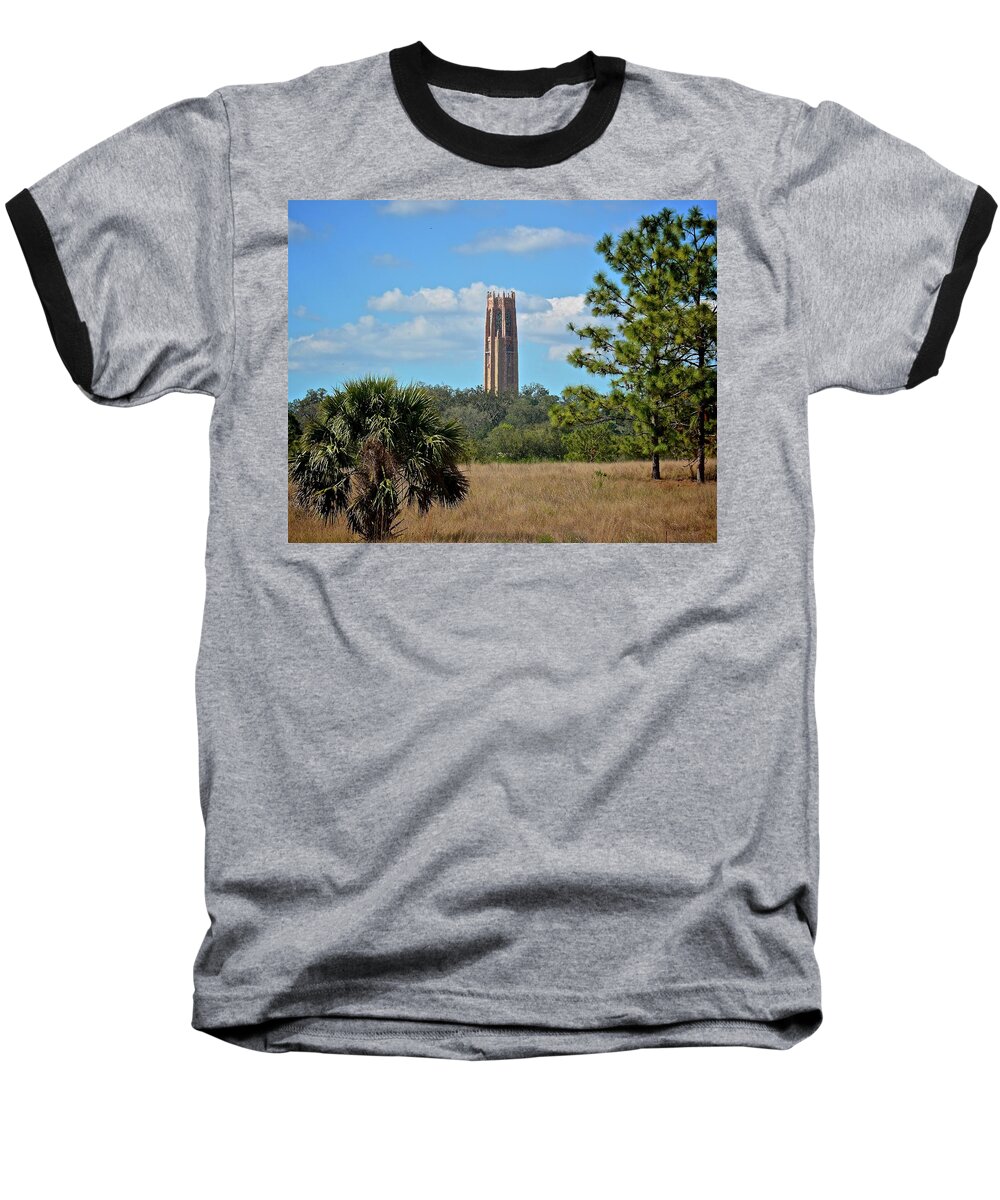 Bok Baseball T-Shirt featuring the photograph Bok Tower #2 by Carol Bradley