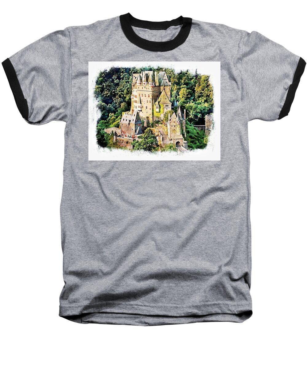 Germany Baseball T-Shirt featuring the photograph Burg Eltz - Moselle #2 by Joseph Hendrix