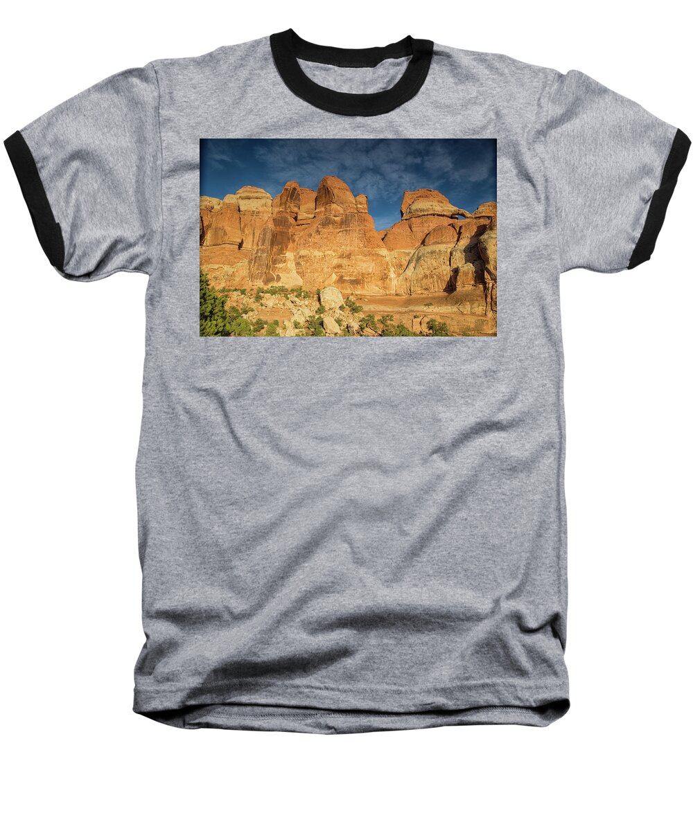Canyonlands National Park Baseball T-Shirt featuring the photograph Chesler sunset #2 by Kunal Mehra