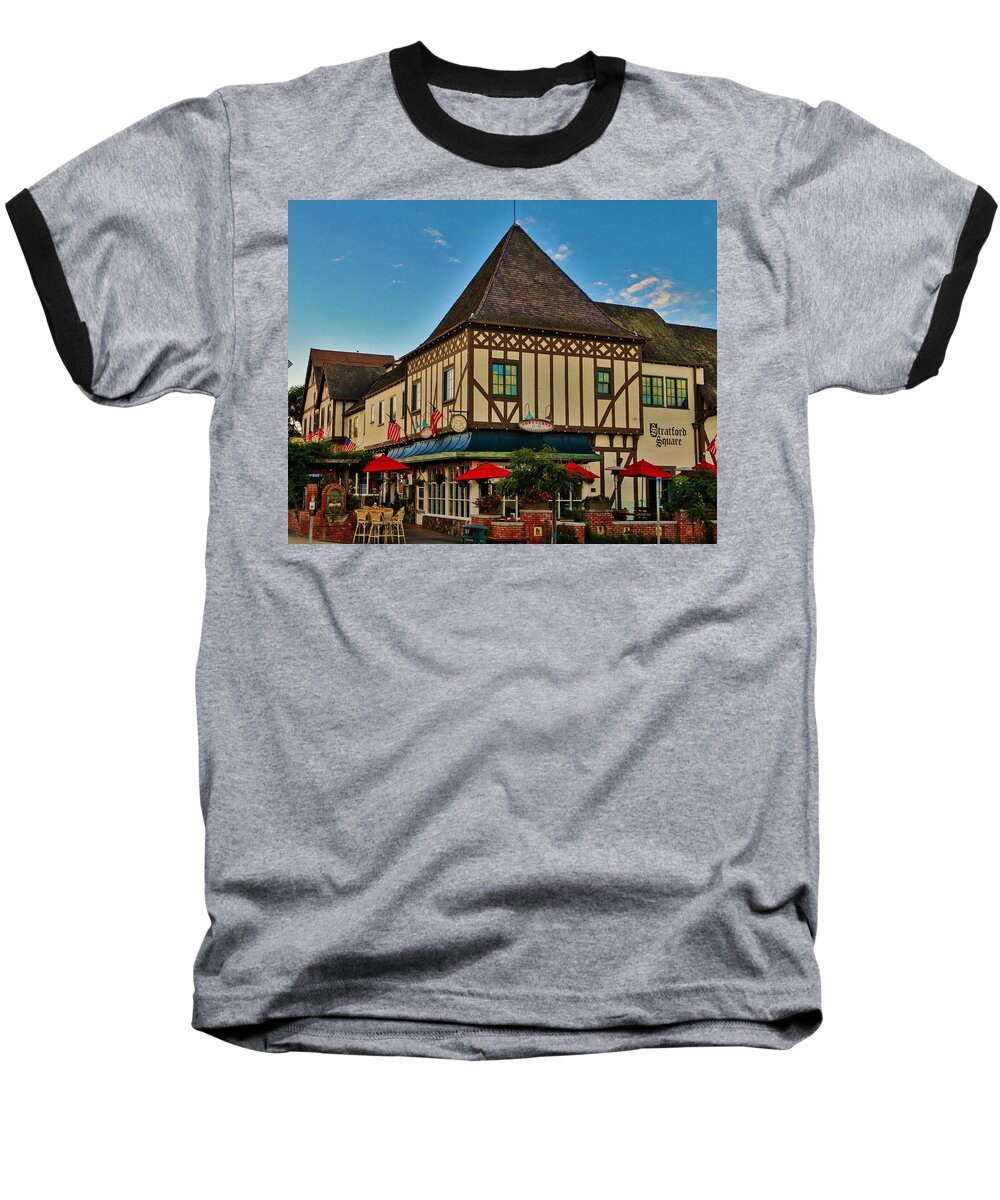 Stratford Square Baseball T-Shirt featuring the photograph Del Mar #2 by Lisa Dunn