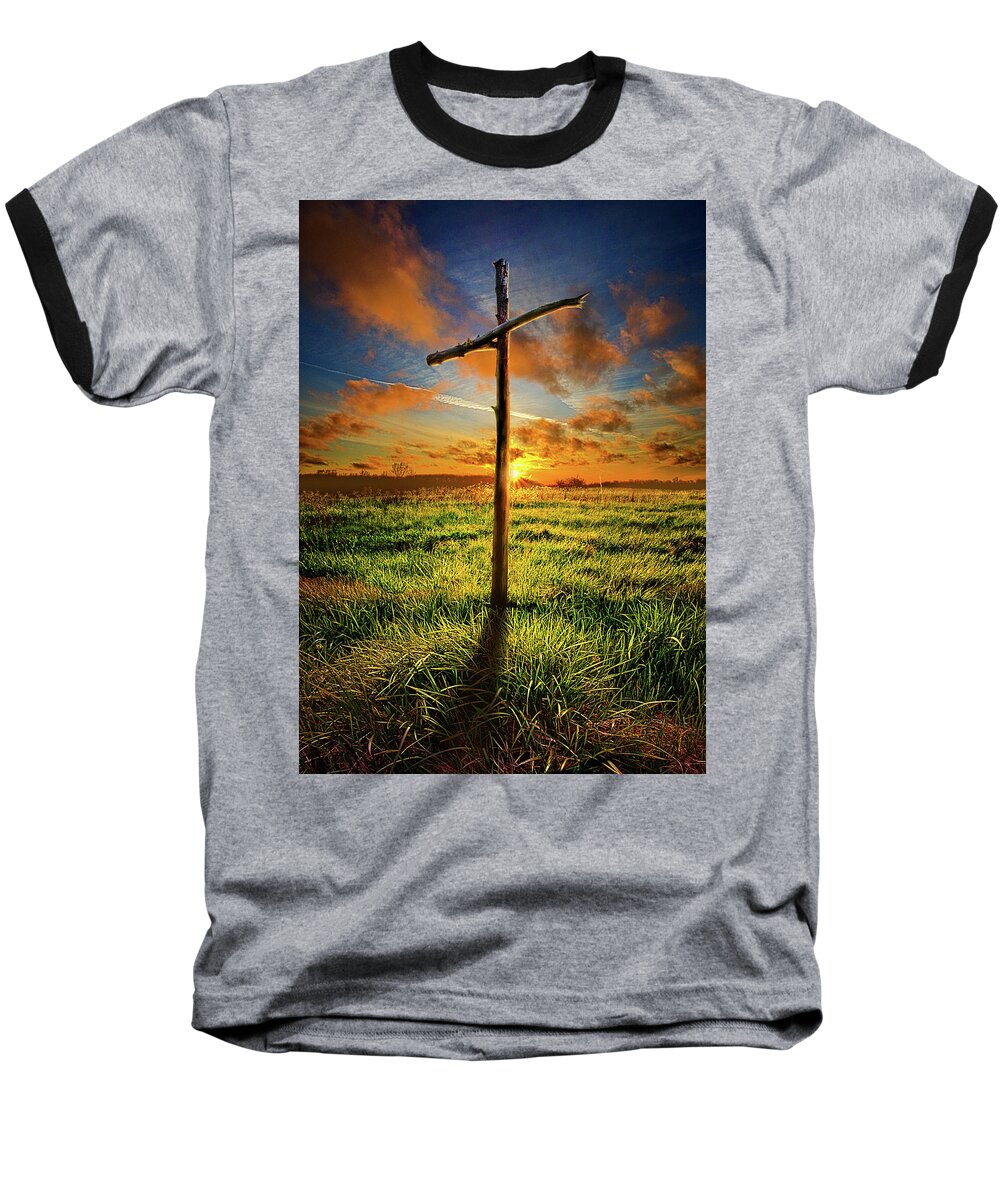 Good Friday Baseball T-Shirt featuring the photograph Good Friday #2 by Phil Koch