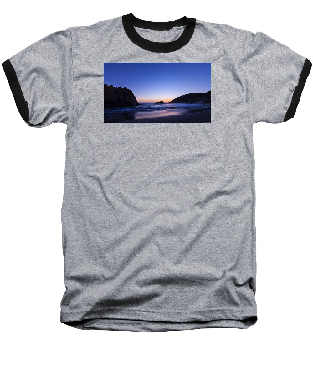 Pfeiffer Baseball T-Shirt featuring the photograph Pfeiffer Beach #3 by Alexander Fedin
