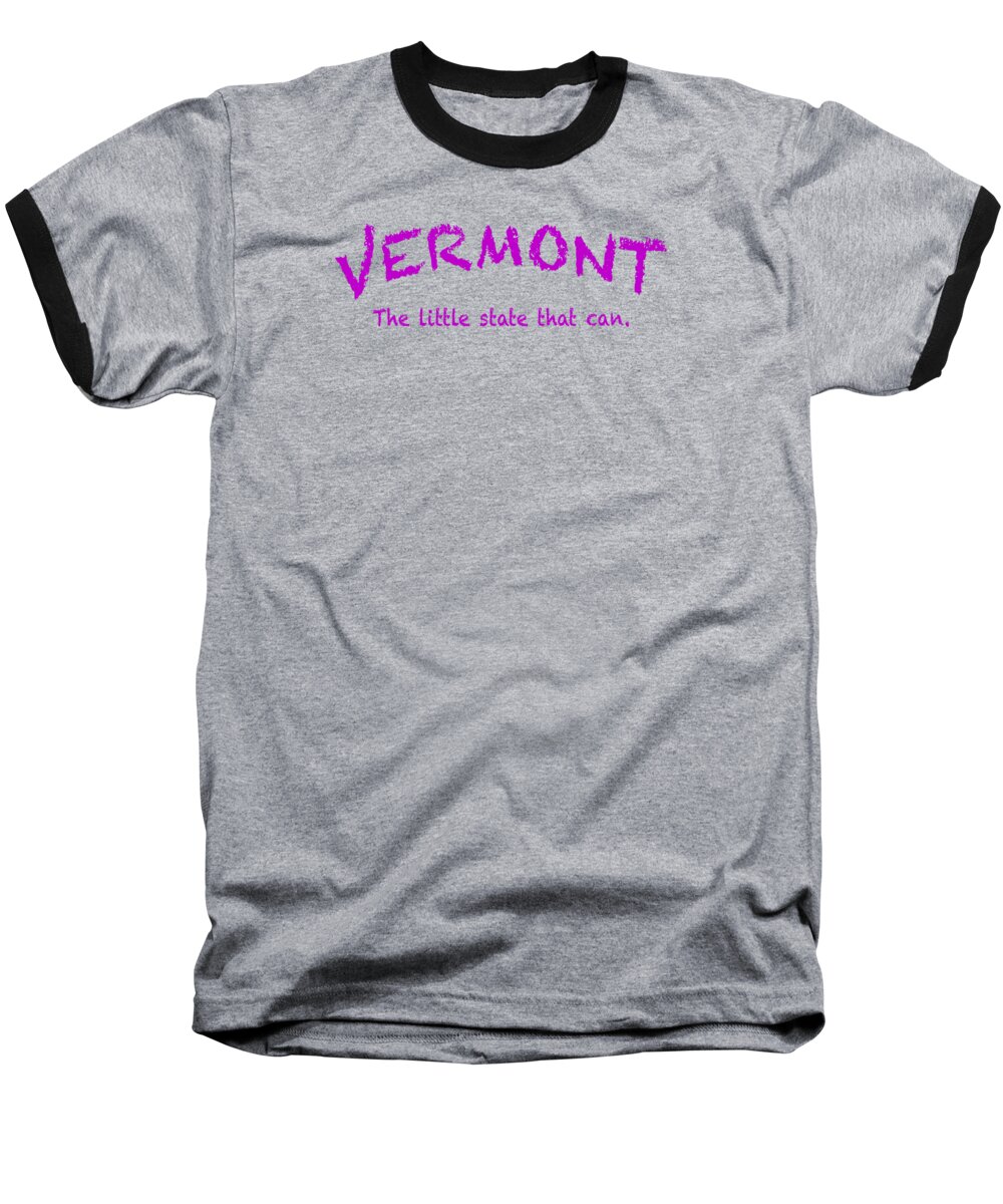 Vermont Baseball T-Shirt featuring the photograph Vermont Little State #2 by George Robinson