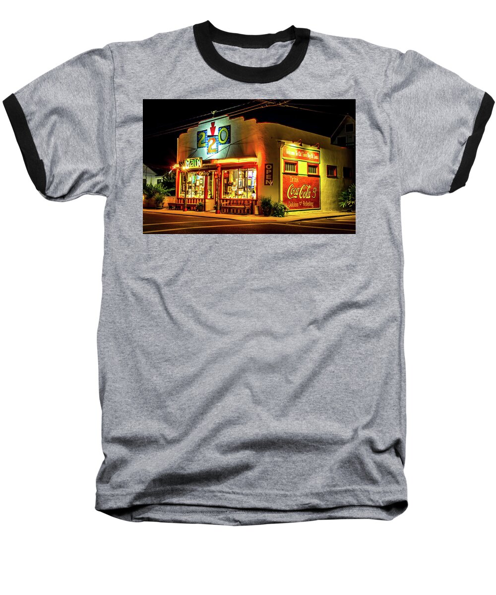 Building Baseball T-Shirt featuring the photograph 220 Main by JASawyer Imaging
