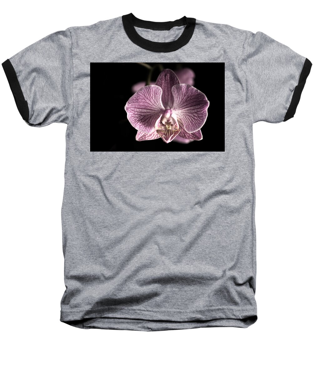 Beautiful Baseball T-Shirt featuring the photograph Close up shoot of a beautiful Orchid blossom #3 by U Schade
