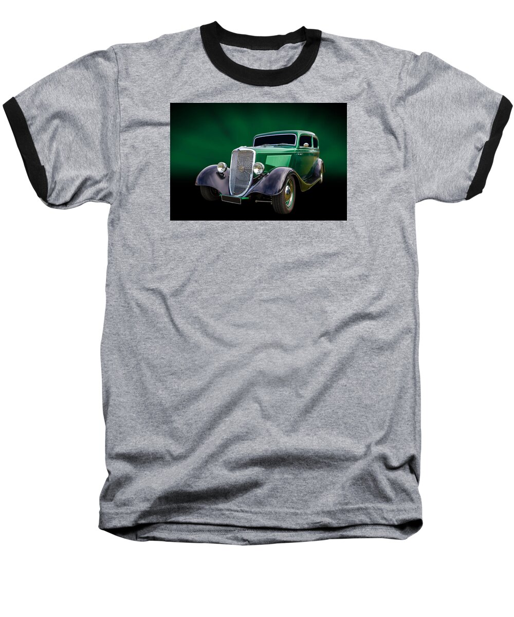 Car Baseball T-Shirt featuring the photograph 34 Tudor by Keith Hawley
