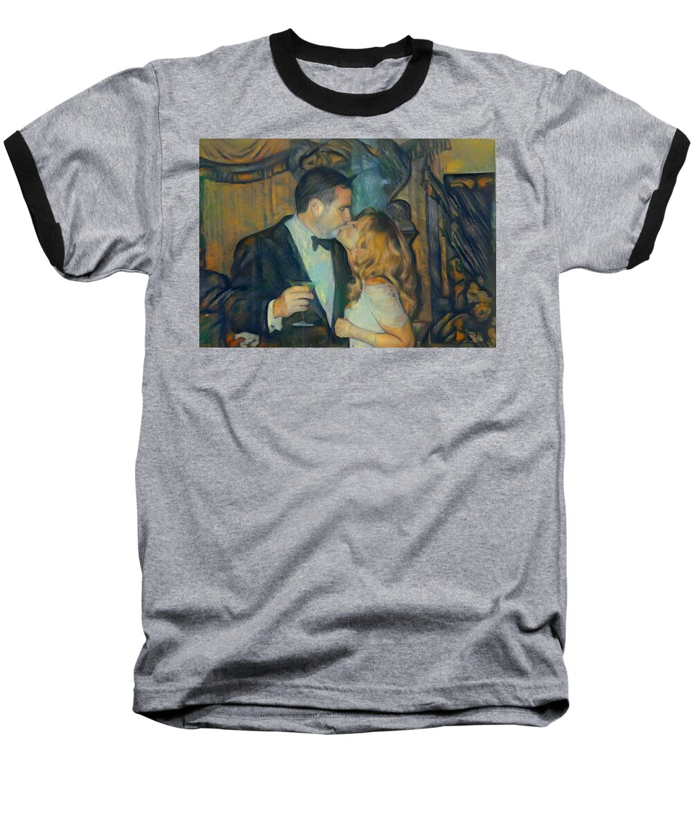 My Dear Jill Baseball T-Shirt featuring the digital art Love #4 by Richard Laeton