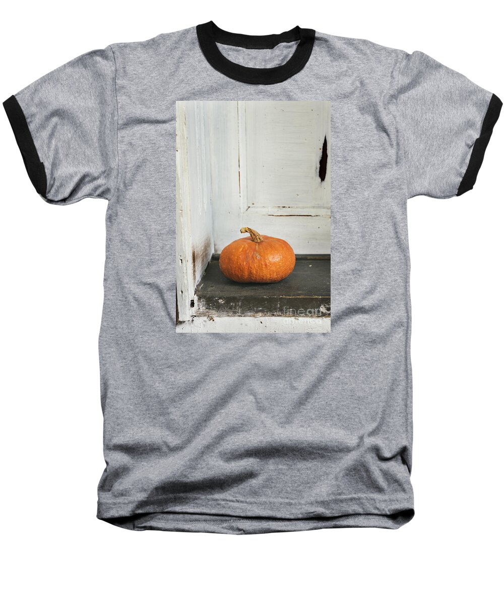 Pumpkin Baseball T-Shirt featuring the photograph Pumpkin #4 by Jelena Jovanovic