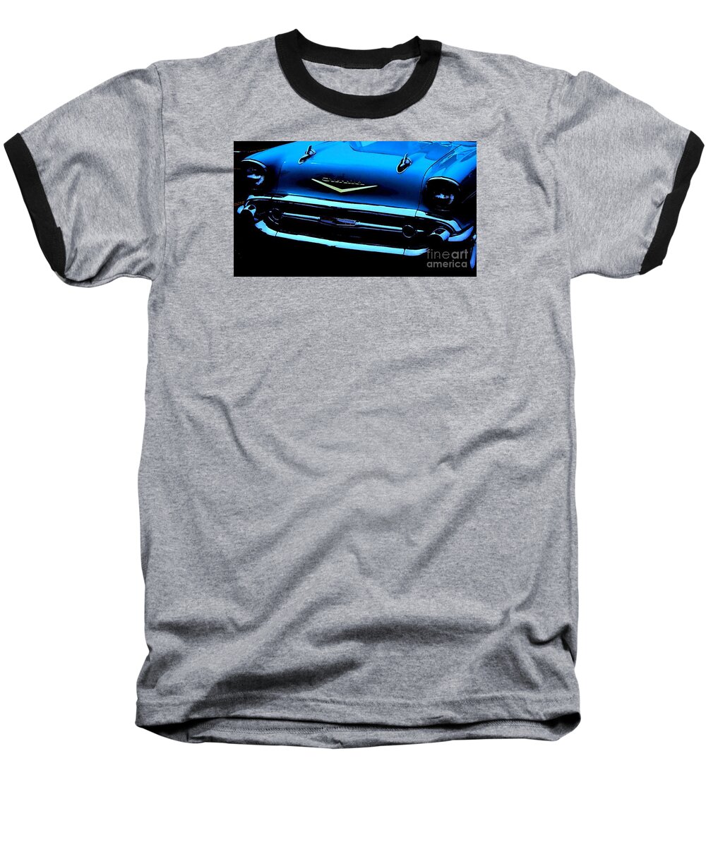 Blue Baseball T-Shirt featuring the photograph 57 Memories by Greg Moores