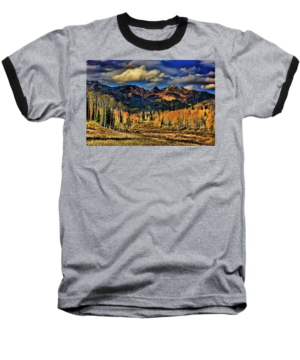 Autumn Baseball T-Shirt featuring the photograph Rocky Mountain Fall #6 by Mark Smith