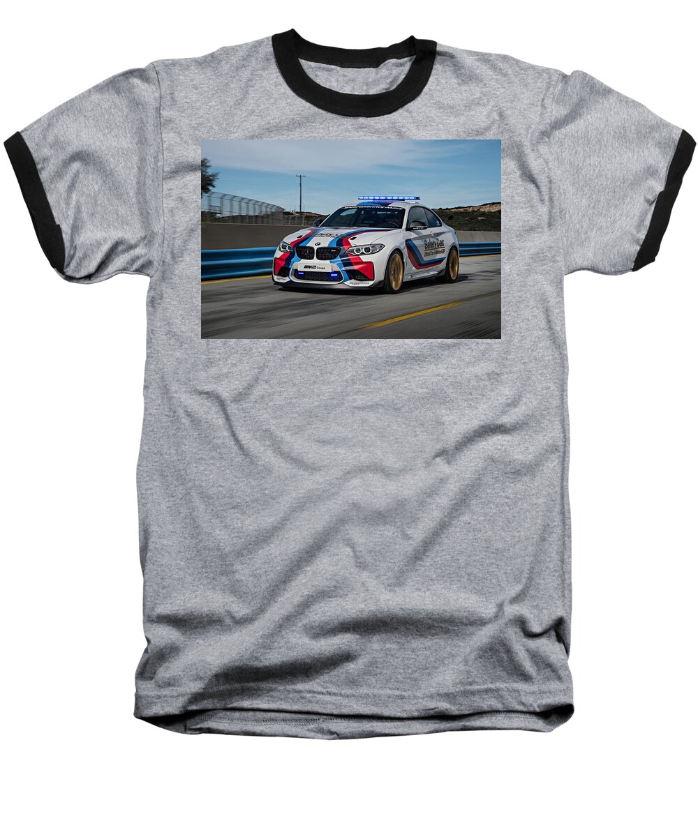 Bmw M2 Coupe Baseball T-Shirt featuring the photograph BMW M2 Coupe #9 by Mariel Mcmeeking