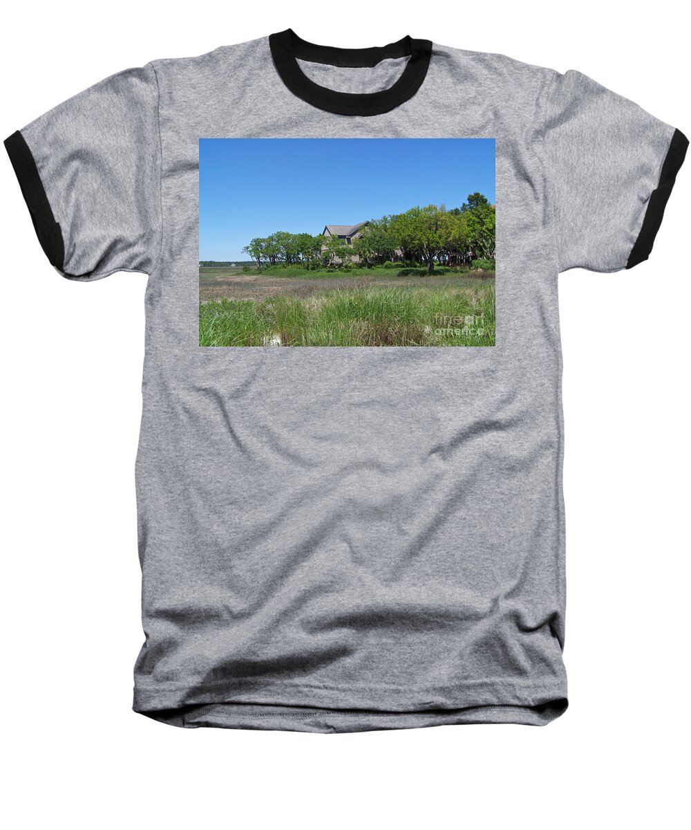 Landscape Baseball T-Shirt featuring the photograph A Beautiful Day by Carol Bradley