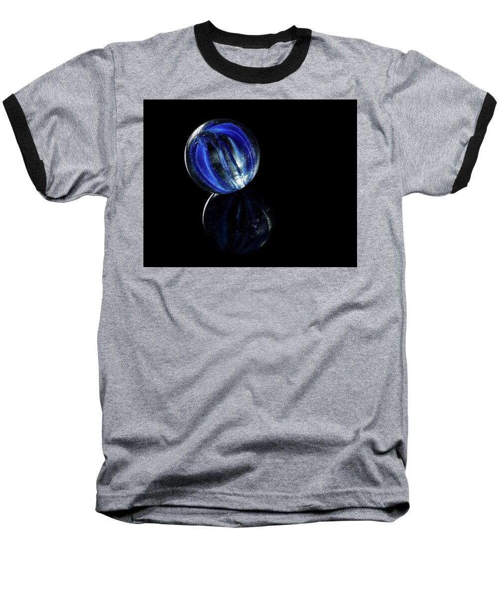 America Baseball T-Shirt featuring the photograph A Child's Universe 5 by James Sage