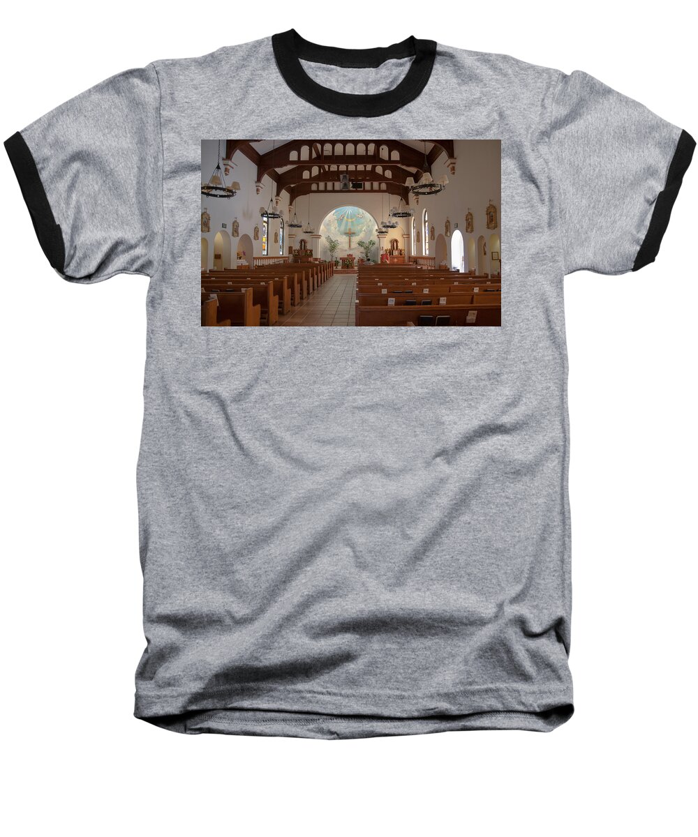 San Diego Baseball T-Shirt featuring the photograph A church is really never empty by Monte Stevens