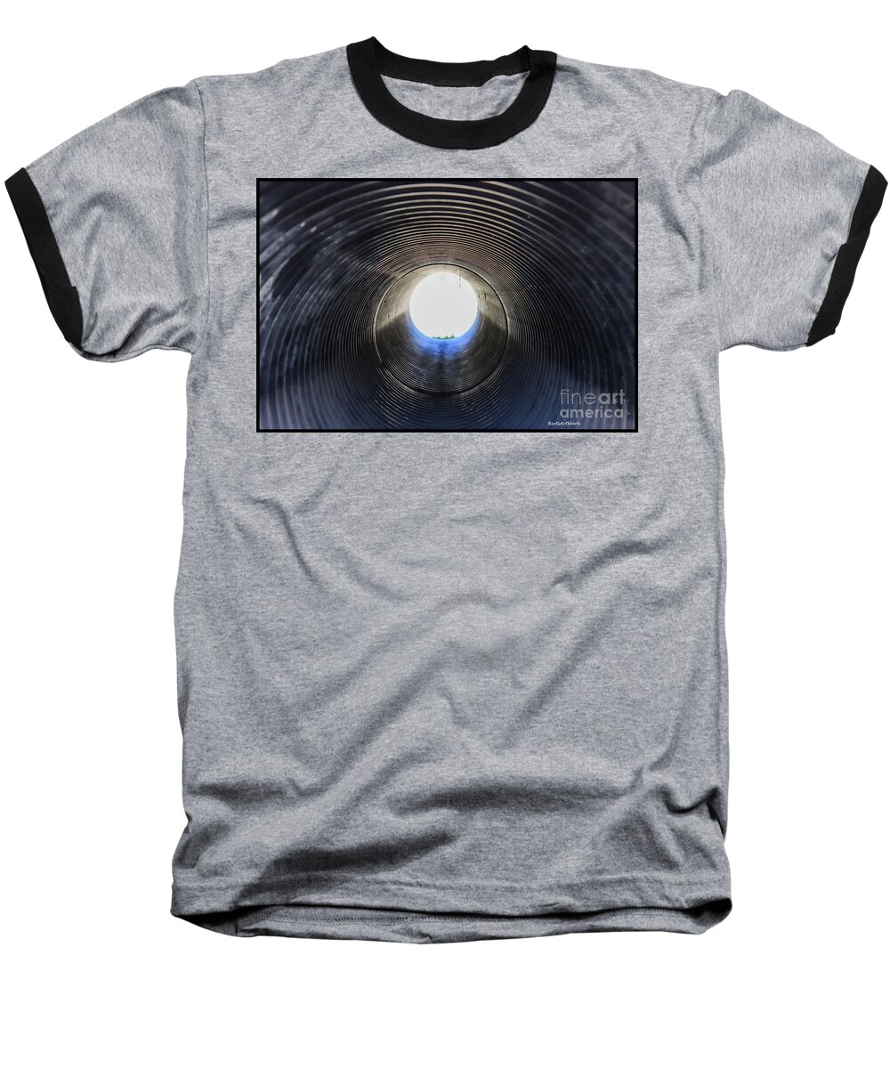 Light Baseball T-Shirt featuring the photograph A Portal of Light by Roberta Byram
