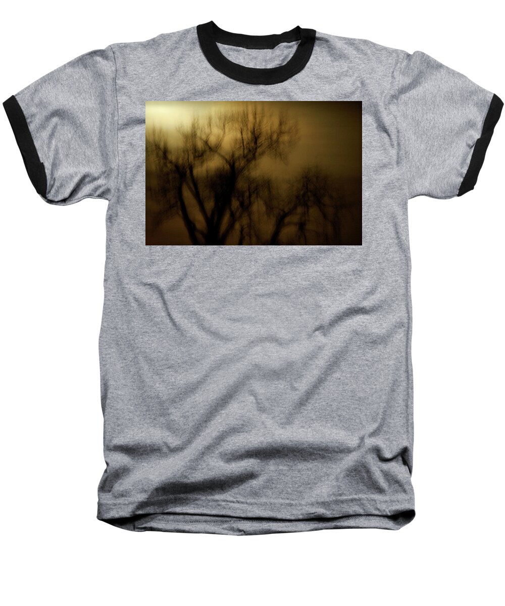 Spooky Baseball T-Shirt featuring the photograph A Surreal Evening by Marilyn Hunt