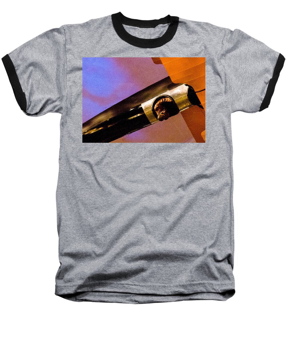 Aircraft Baseball T-Shirt featuring the photograph Air Mail by Michael Nowotny