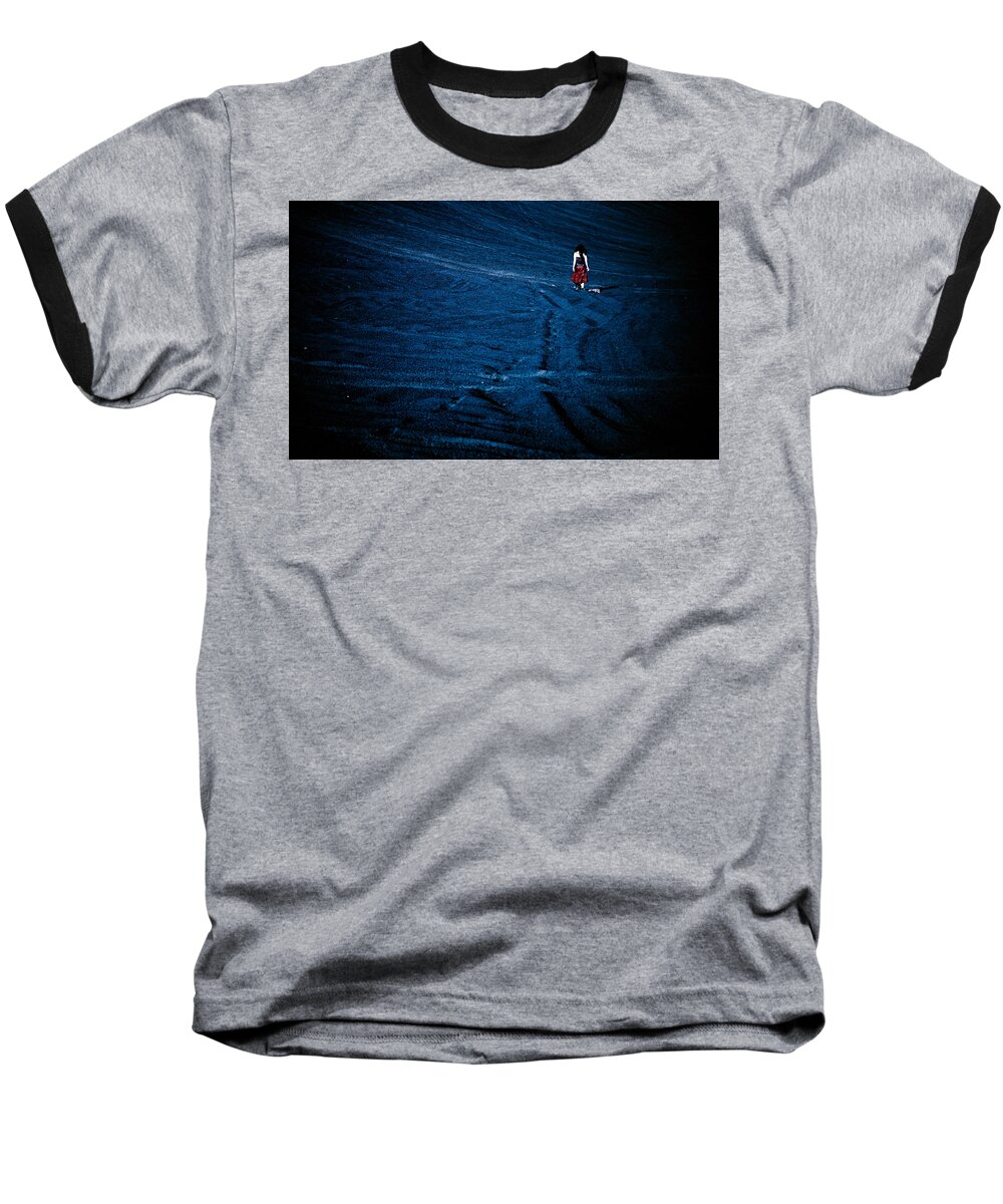 Landscape Baseball T-Shirt featuring the photograph Alien Landscape by Scott Sawyer