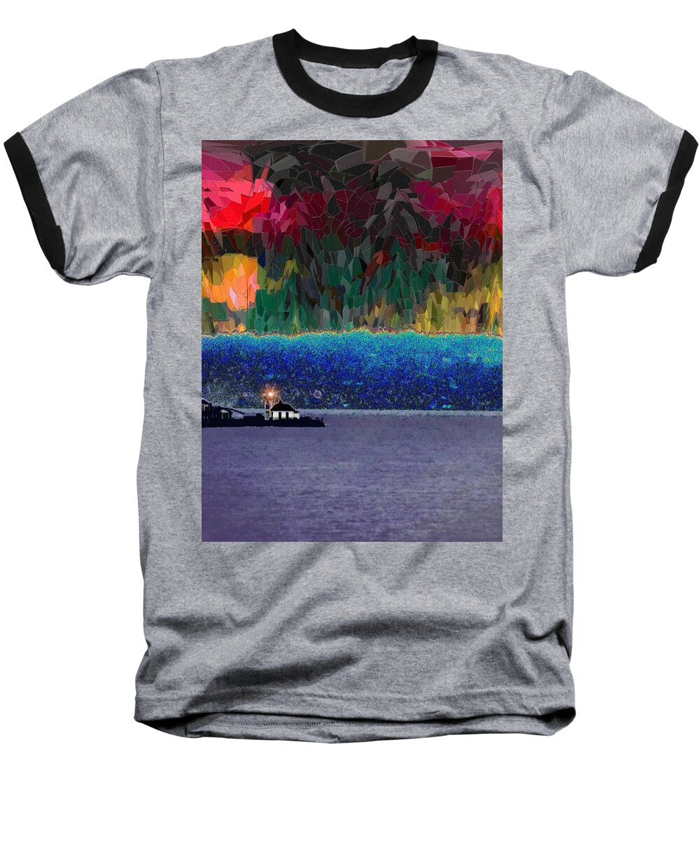 Seattle Baseball T-Shirt featuring the photograph Alki Point by Tim Allen