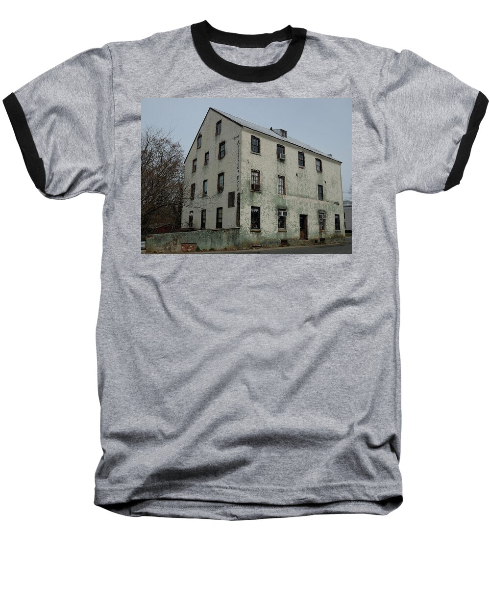 Allentown Baseball T-Shirt featuring the photograph Allentown Gristmill by Steven Richman