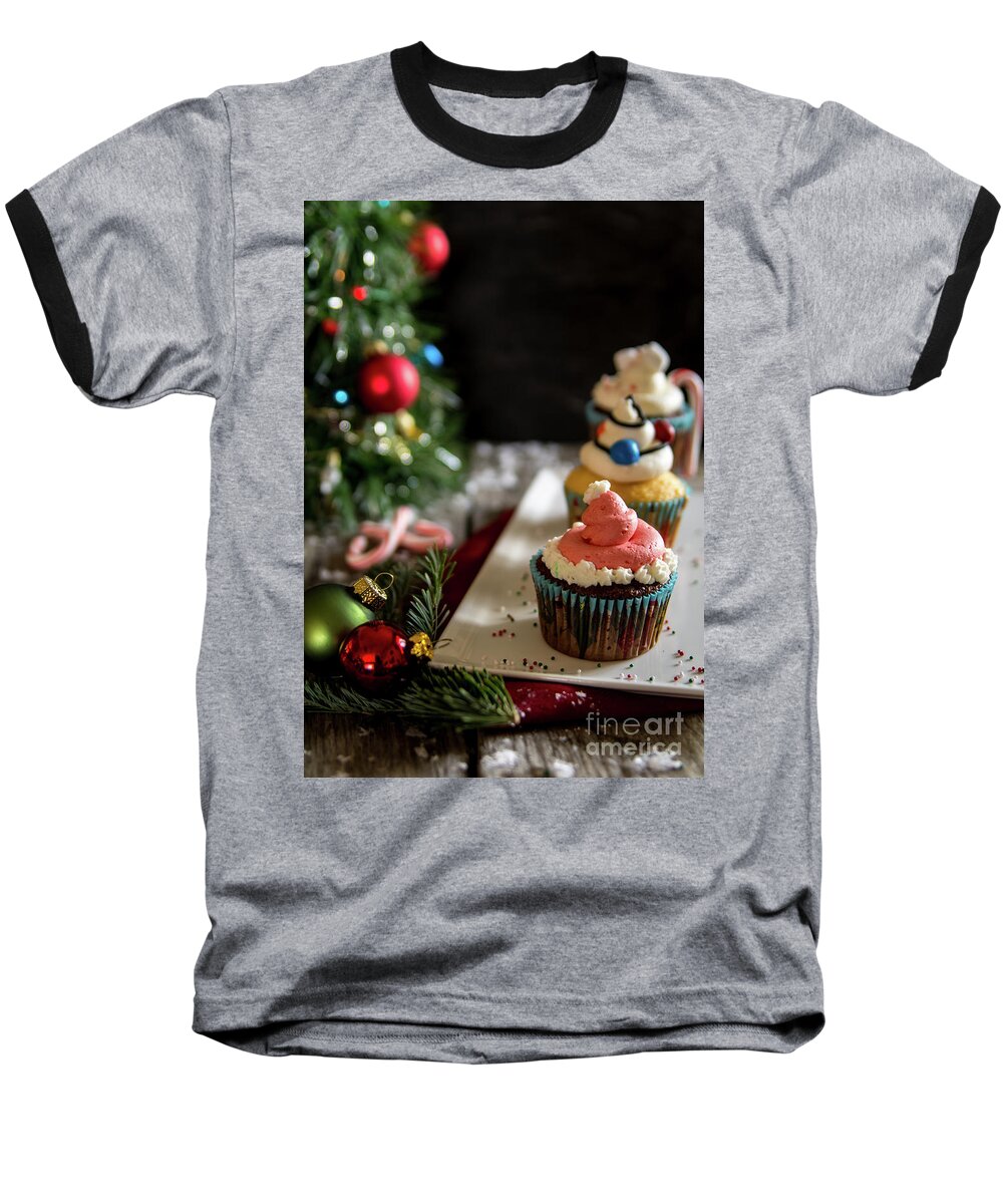 Dessert Baseball T-Shirt featuring the photograph Another Christmas to Remember by Deborah Klubertanz