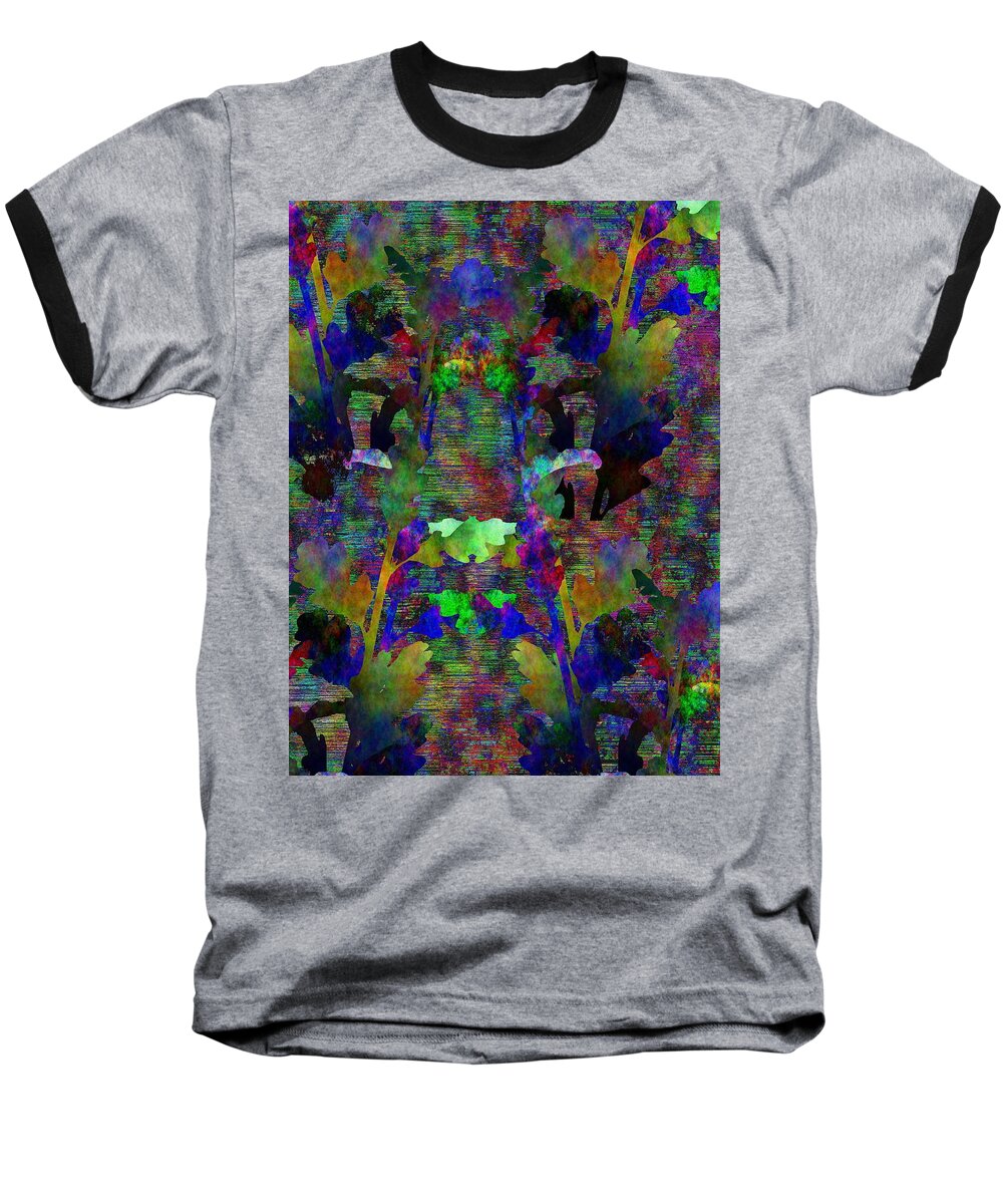 Trees Baseball T-Shirt featuring the digital art Arboreal Wonderment by Tim Allen
