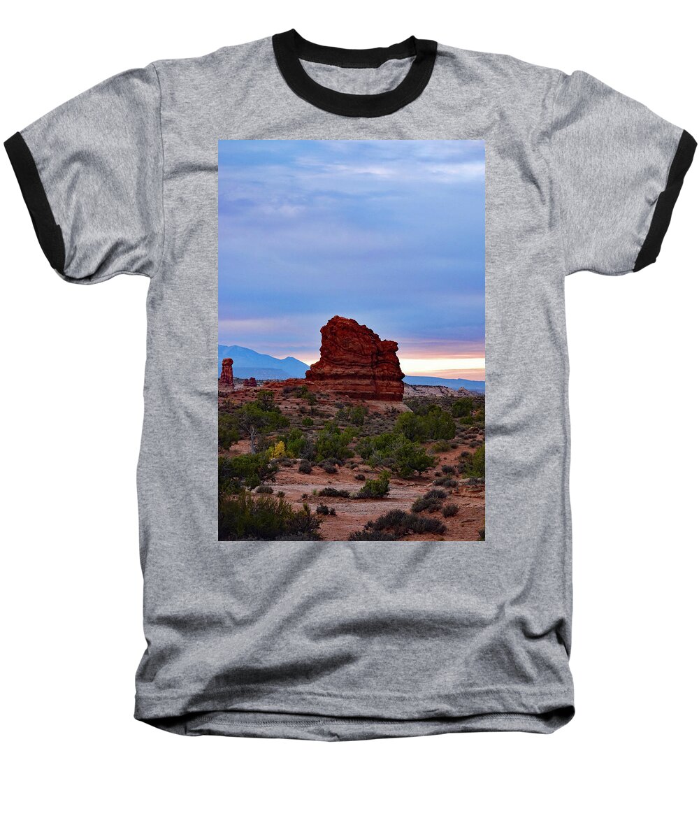 Arches Baseball T-Shirt featuring the photograph Arches No. 4-1 by Sandy Taylor