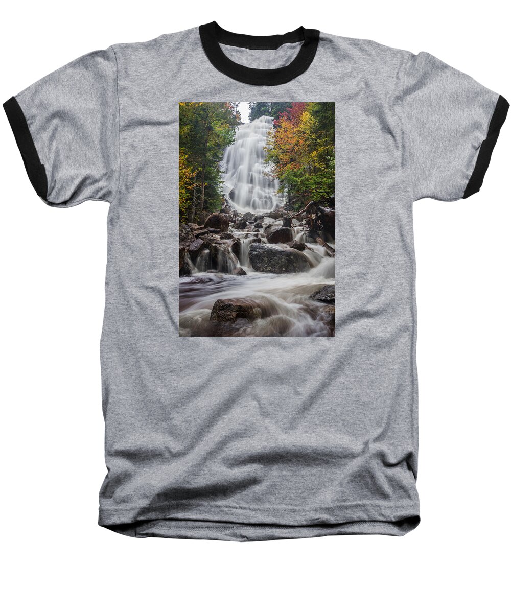 Arethusa Baseball T-Shirt featuring the photograph Arethusa Autumn by White Mountain Images