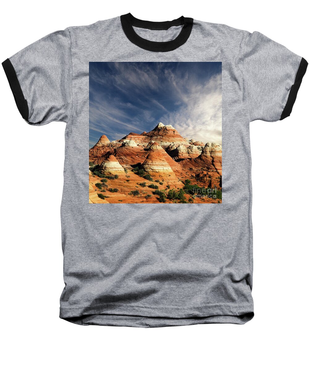 Beauty Baseball T-Shirt featuring the photograph Arizona North Coyote Buttes by Bob Christopher