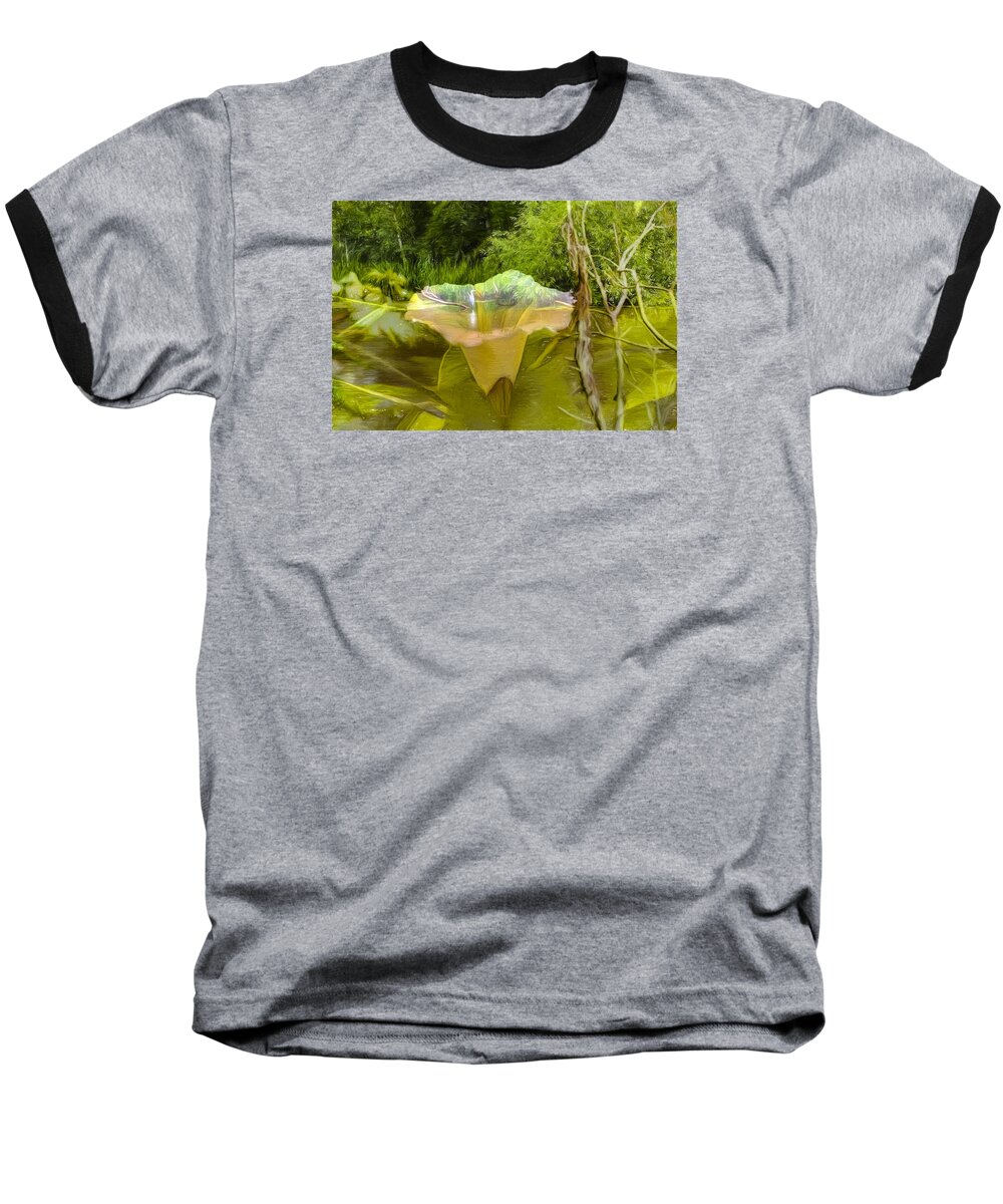 Artistic Baseball T-Shirt featuring the photograph Artistic double by Leif Sohlman