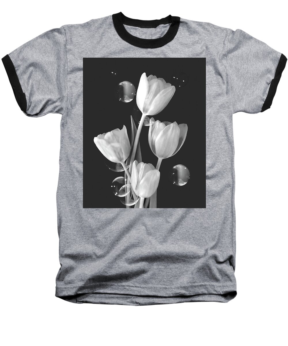 Tulip Baseball T-Shirt featuring the photograph Artistic Tulip Bouquet 2 by Johanna Hurmerinta