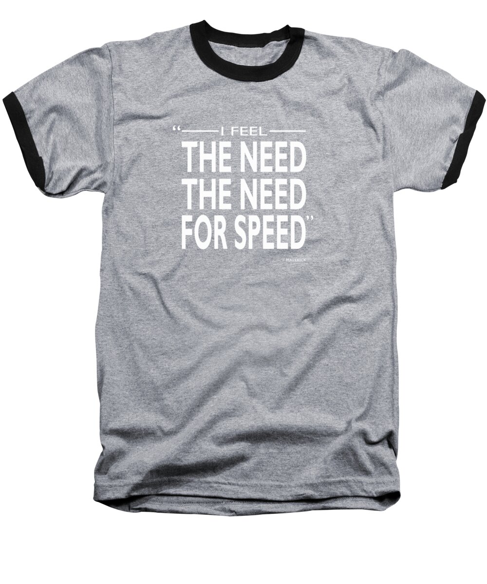 The Need For Speed Baseball T-Shirt featuring the photograph The Need For Speed by Mark Rogan