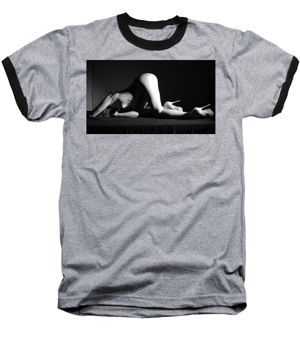 Nude Baseball T-Shirt featuring the photograph Athame by Joe Kozlowski