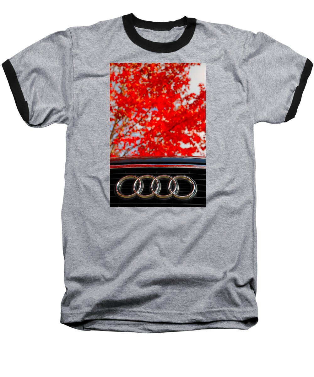 Audi Baseball T-Shirt featuring the photograph Audi by Dragan Kudjerski