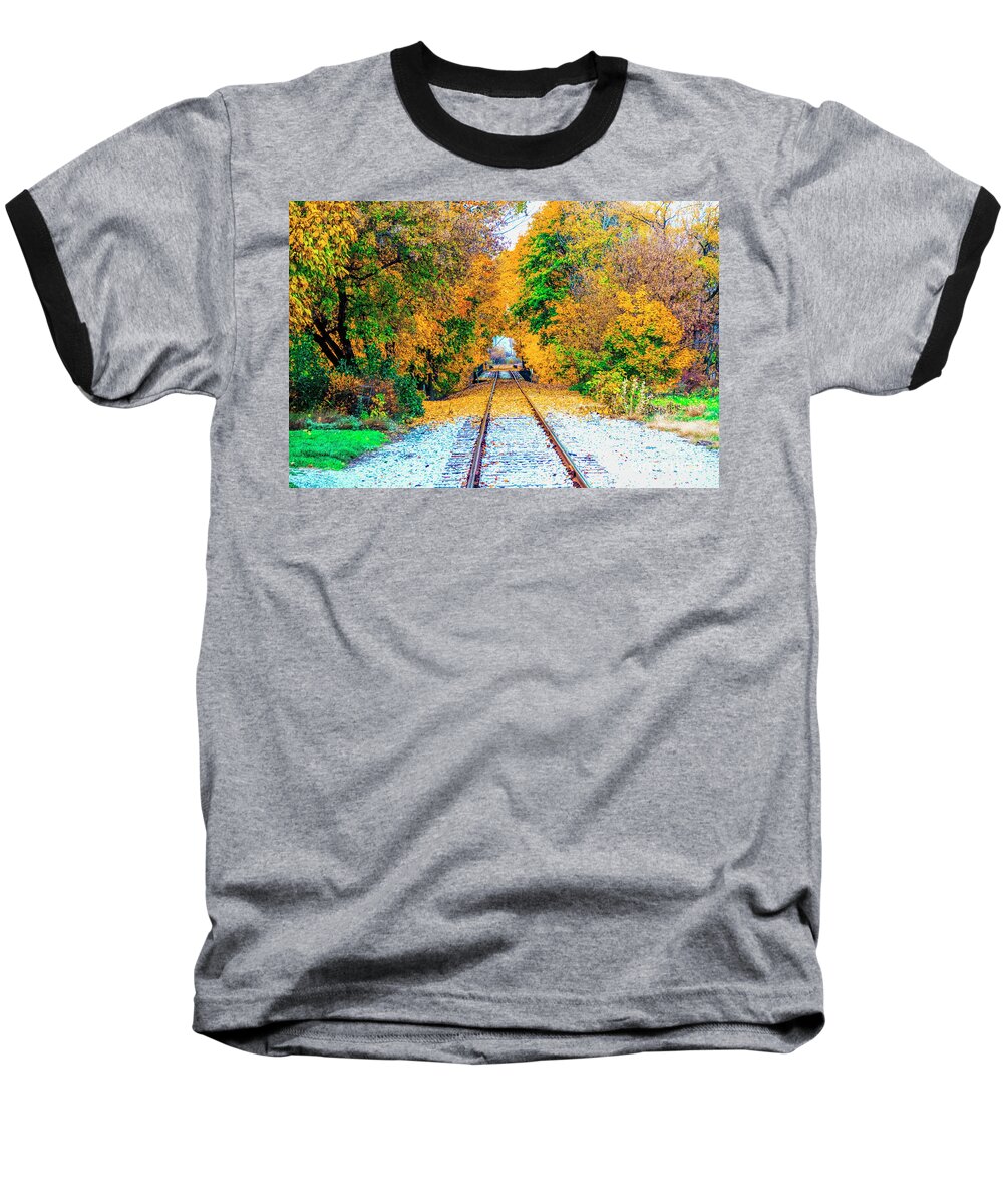Autumn Days Baseball T-Shirt featuring the photograph Autumn days by Jim Lepard