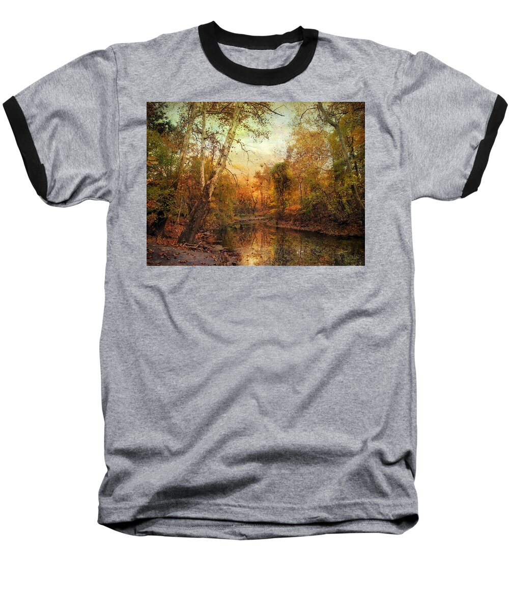 Autumn Baseball T-Shirt featuring the photograph Autumnal Tones by Jessica Jenney