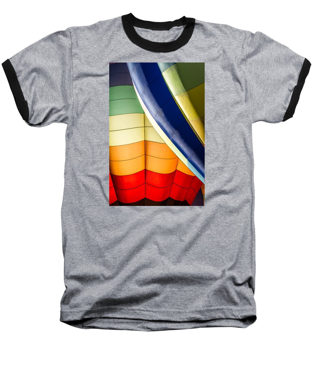 Albuquerque Baseball T-Shirt featuring the photograph Balloon Colors - Vertical by Ron Pate