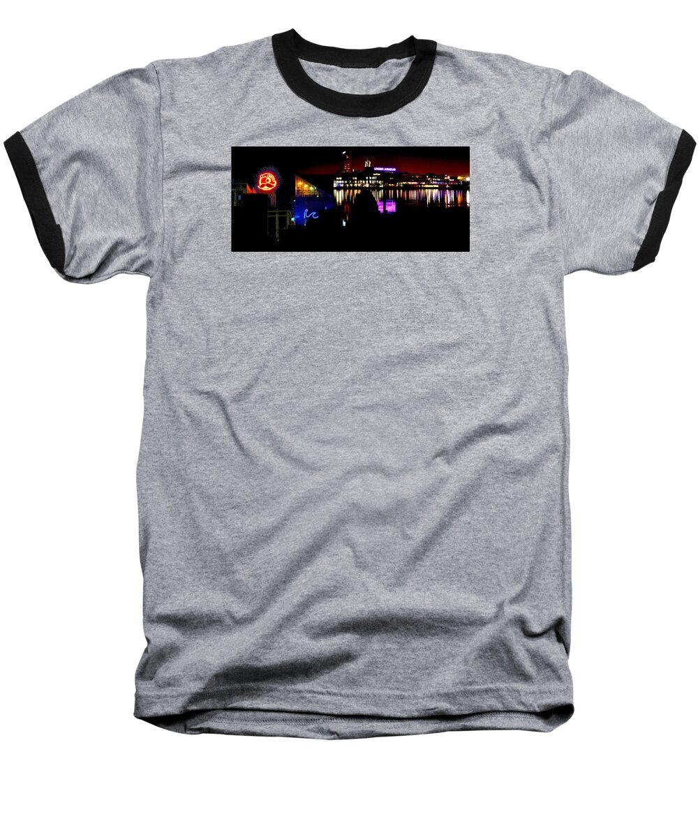 Baltimore Baseball T-Shirt featuring the photograph Baltimore Night Mosaic by Billy Beck
