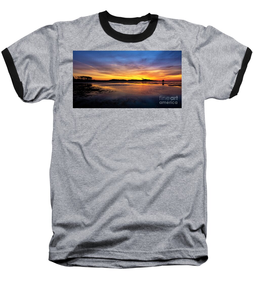 Travel Baseball T-Shirt featuring the photograph Beach Love by David Smith