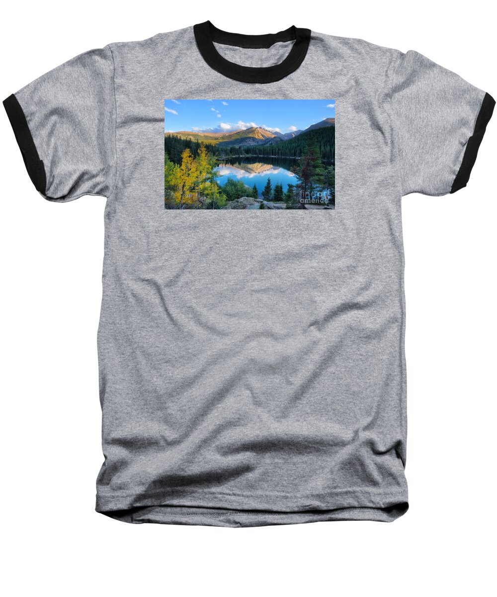 Bear Lake Baseball T-Shirt featuring the photograph Bear Lake Reflection by Ronda Kimbrow